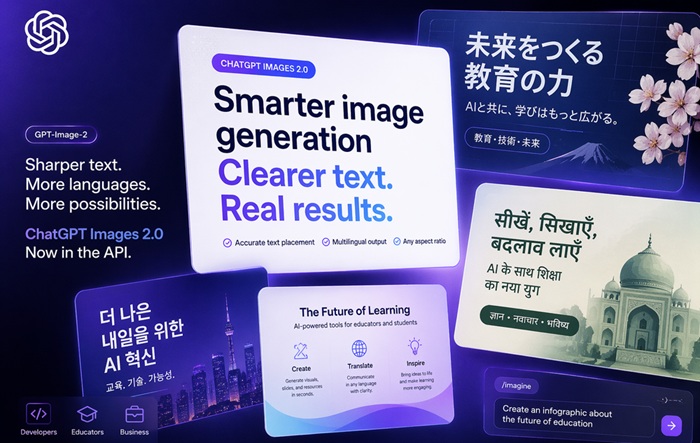 ChatGPT image 2.0 tạo ảnh đa ngôn ngữ