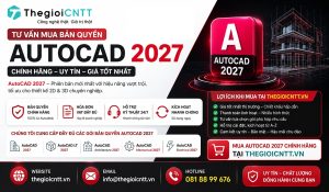 Tư vấn mua AutoCAD 2027 bản quyền