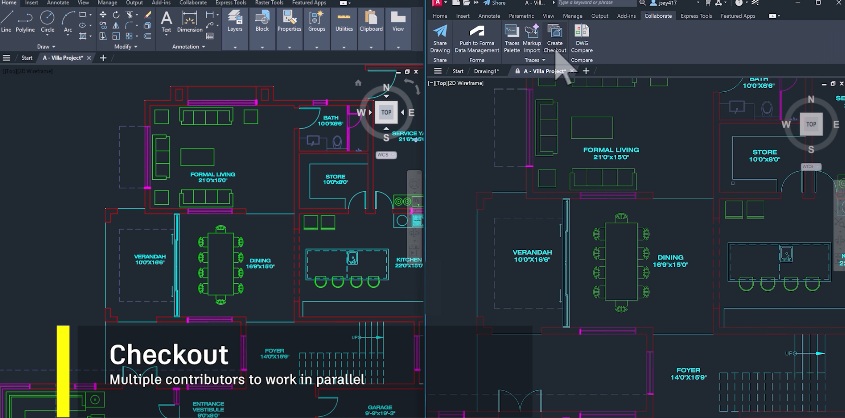 Tính năng Autodesk Checkout