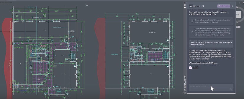 AutoCAD 2027 tích hợp Autodesk Assistant