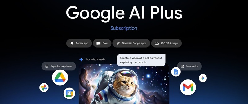Google AI Plus bản quyền chính hãng