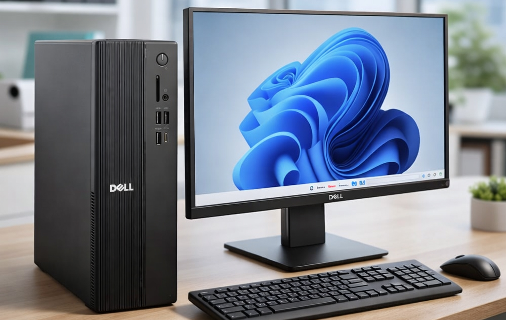 Máy tính Dell Tower ECT1250 71069157 (i3-14100 | 8GB | 512GB SSD | Intel UHD Graphics 730 | ax+BT | KB M | Win 11 Home | 1Y WTY)