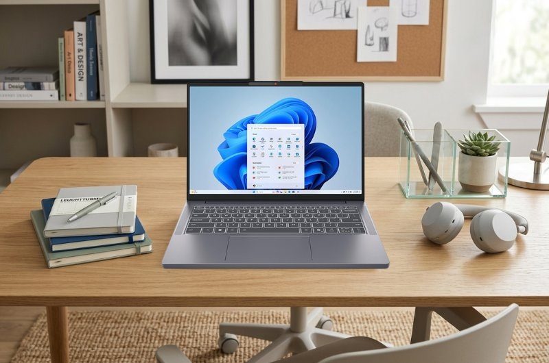 Laptop LENOVO IdeaPad Slim 3 14ARP10 83K600E6VN (AMD Ryzen 5 7535HS | AMD Radeon | 14 inch WUXGA | 16GB | 512GB | Win 11 | Xám)