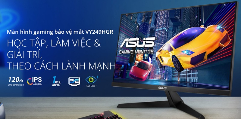 Màn hình ASUS VY249HGR bảo vệ mắt