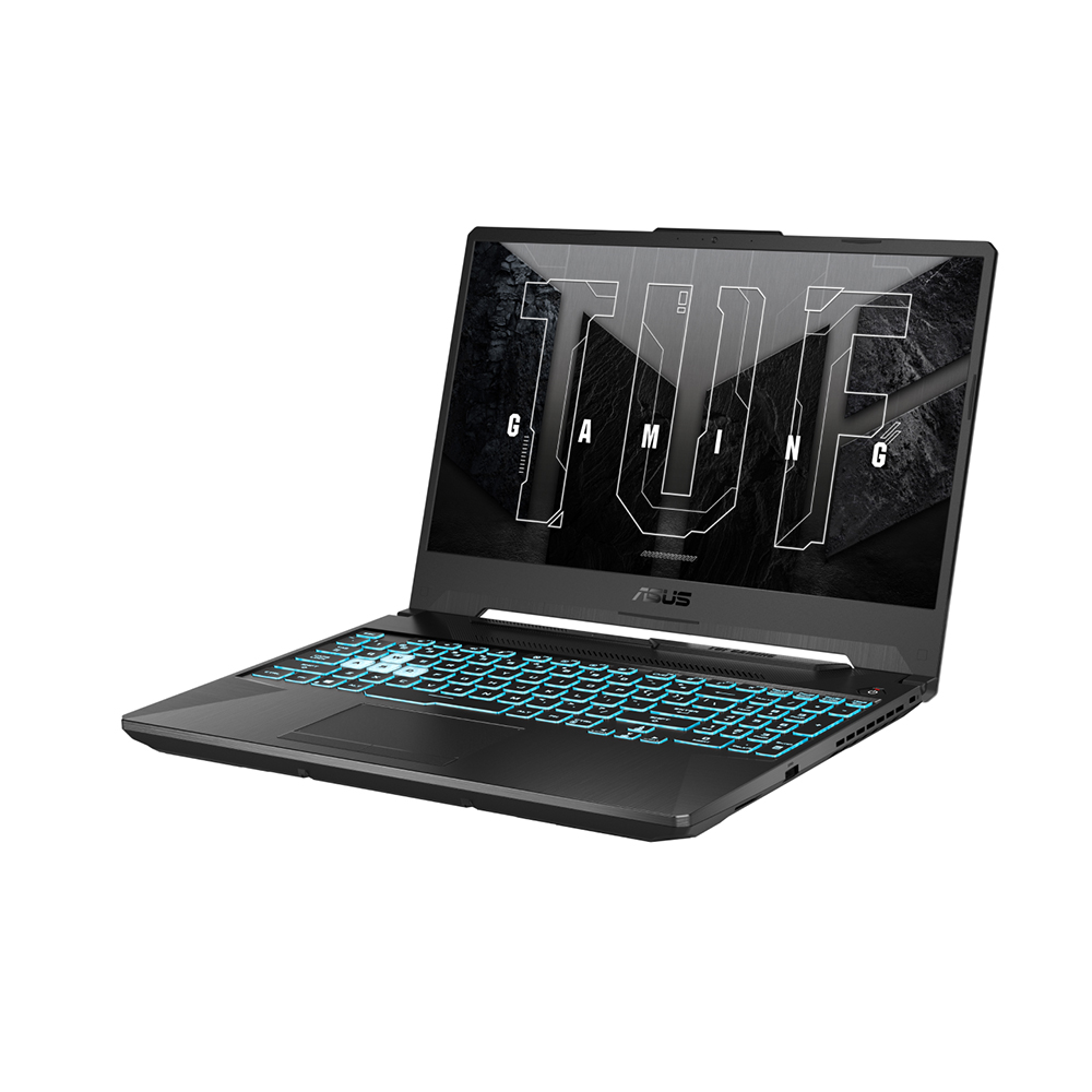 Laptop ASUS TUF Gaming A15 FA506NCG-HN329W thiết kế gaming màu đen