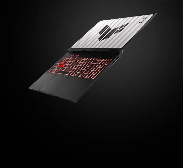 Laptop ASUS TUF Gaming A16 FA608PP-RV089W (AMD Ryzen™ 9 8940HX | RTX 5070 | 16 inch FHD+ 165Hz | 16GB | 512GB | Win 11 | Xám)