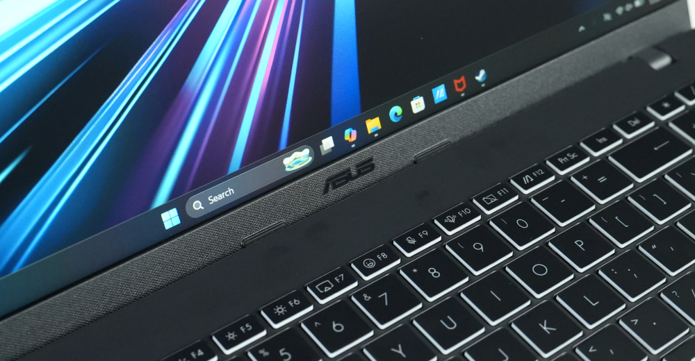 Laptop ASUS Gaming V16 V3607VH-RP084W thiết kế gaming màu đen
