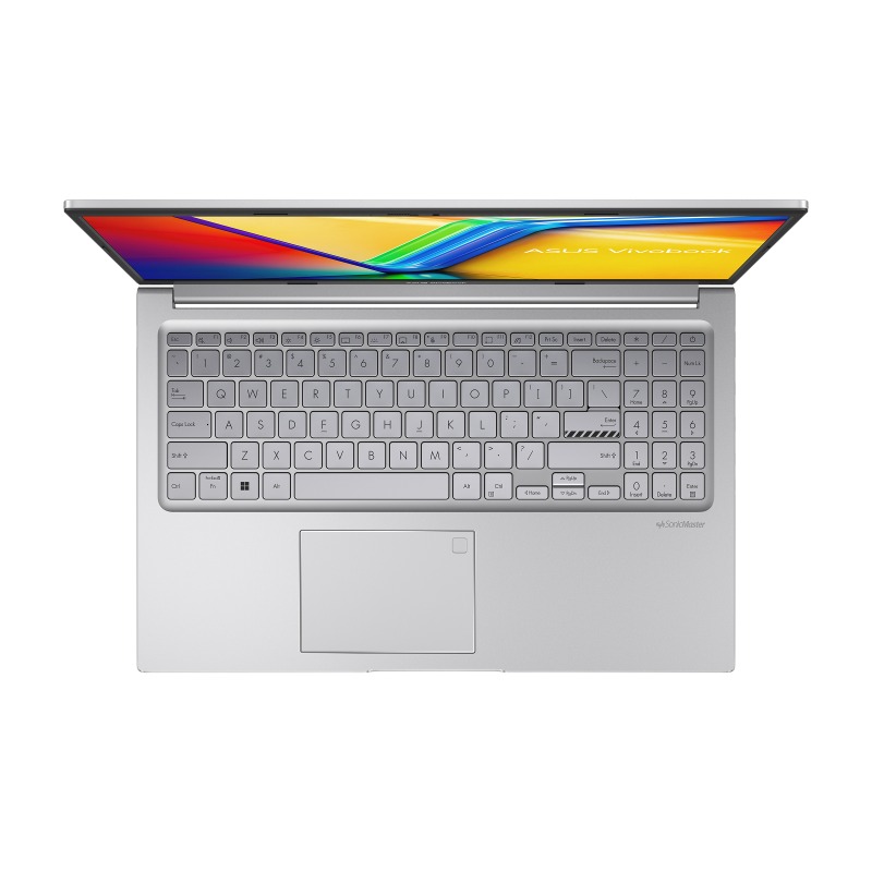 ASUS X1504VA-BQ265W mat lung canh may nền trắng