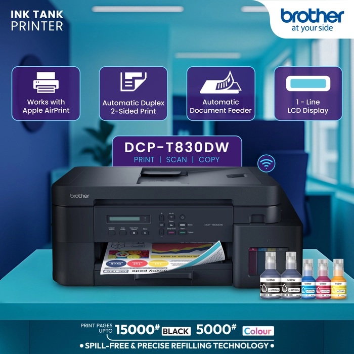 Brother DCP-T830DW thông số kỹ thuật