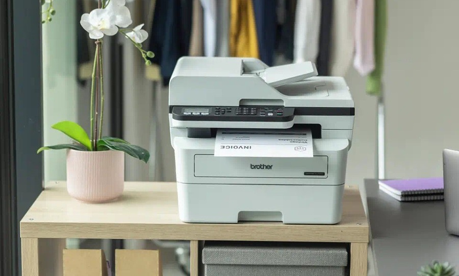 Máy in laser đen trắng đa năng Brother MFC-B7810DW