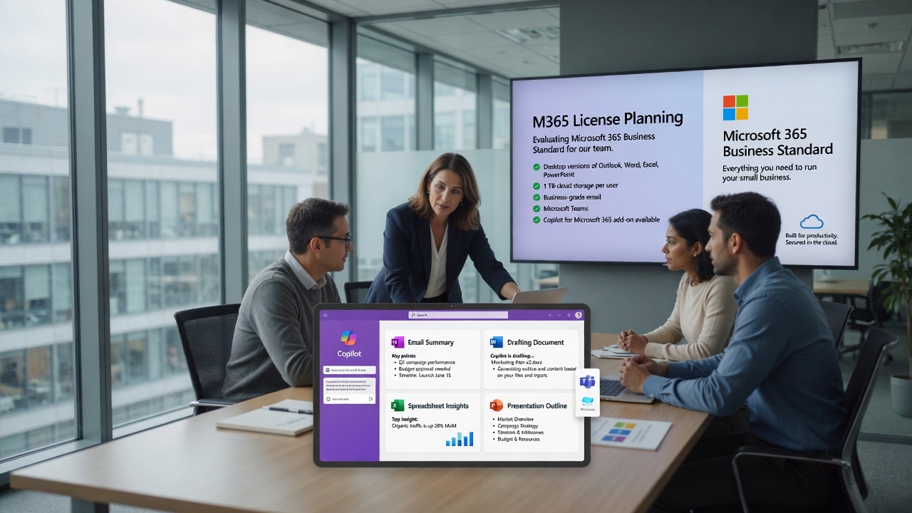 Microsoft 365 Business Standard và Copilot