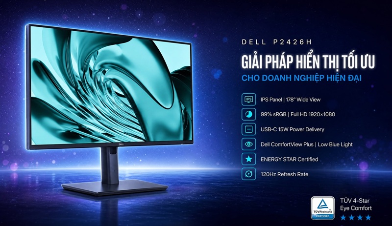 Dell Pro P2426H IPS Full HD 120Hz