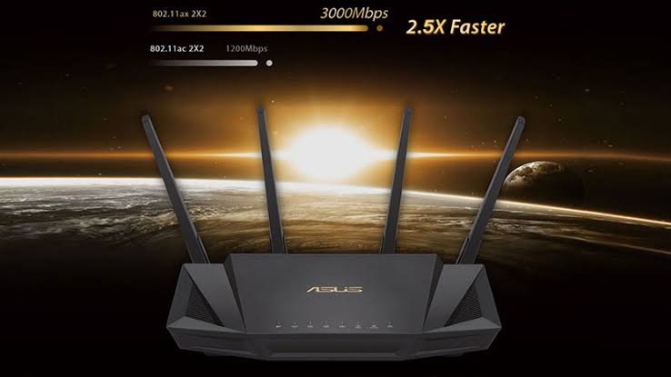 Router ASUS RT-AX58U V2 WiFi 6 Dual Band AiMesh