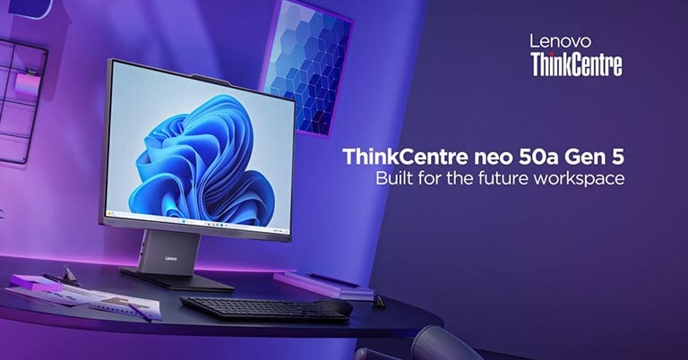 Hiệu năng Lenovo ThinkCentre Neo 50a 24 Gen5 cho doanh nghiệp