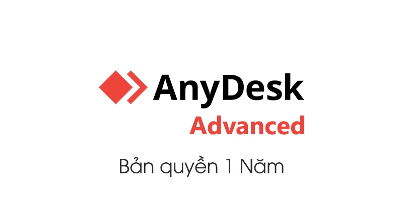 Phần mềm AnyDesk Advanced bản quyền 12 tháng