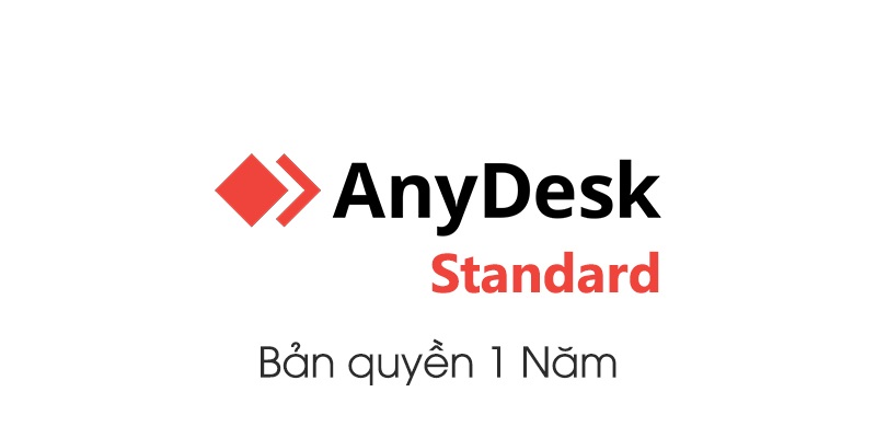 Phần mềm AnyDesk Standard bản quyền 12 tháng