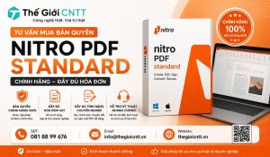 Mua Nitro PDF Standard bản quyền tại ThegioiCNTT