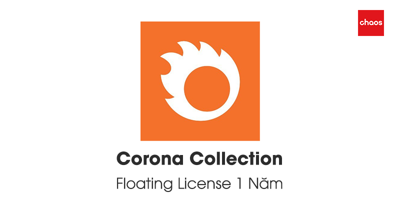 Phần mềm Corona Collection Floating License bản quyền 1 Năm
