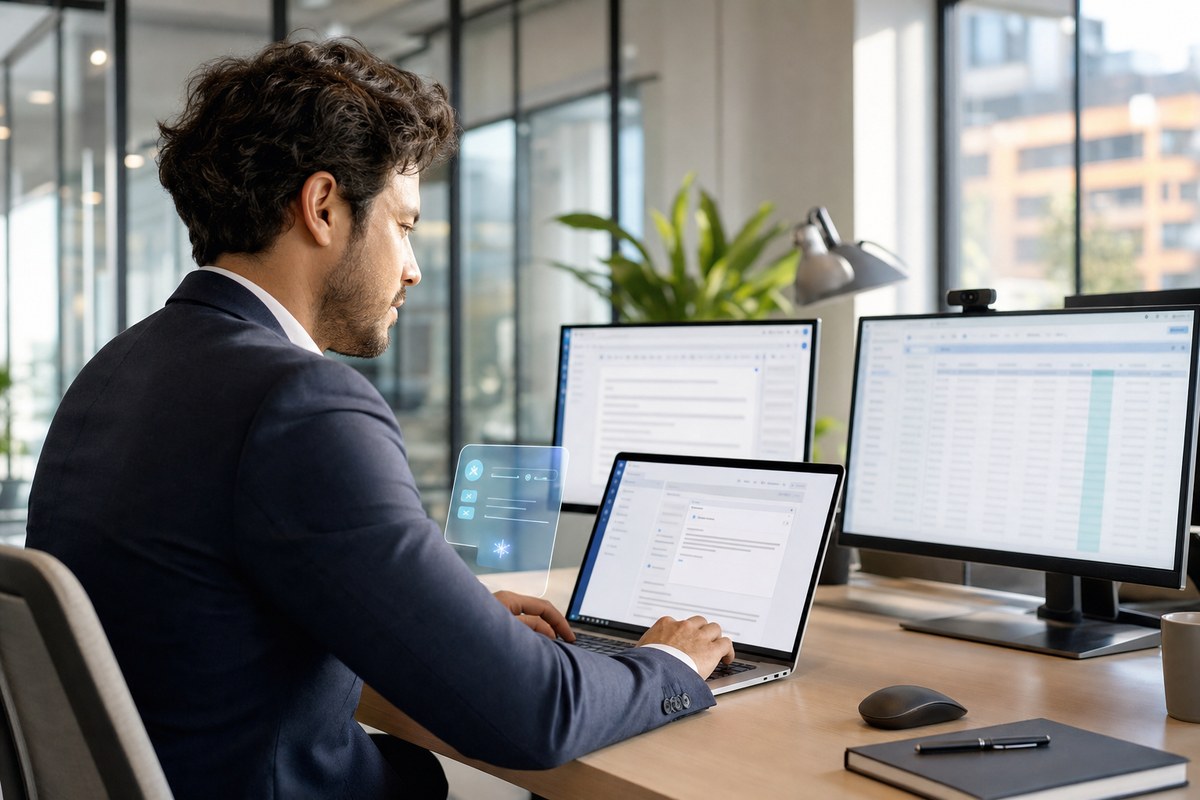 Ứng dụng AI hỗ trợ email tài liệu bảng tính khi so sánh Microsoft 365 Business với Copilot