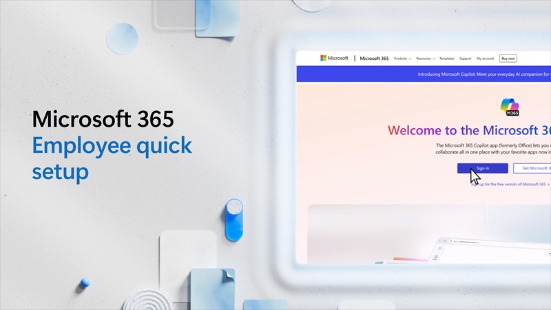 Cài đặt các ứng dụng Microsoft 365
