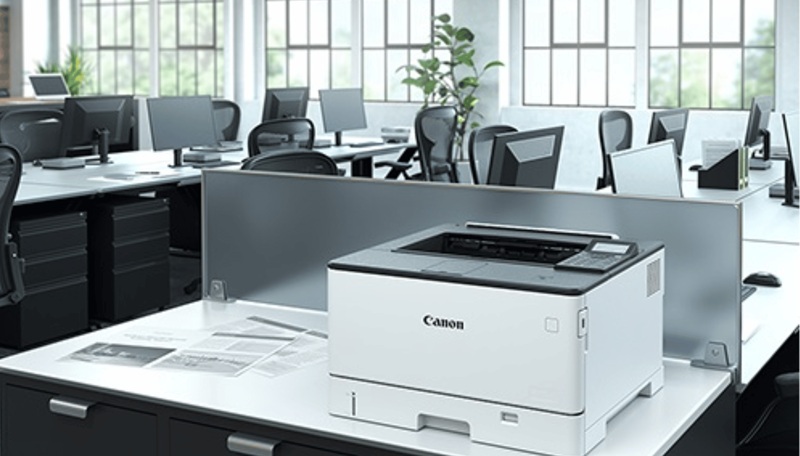 Máy in laser đen trắng Canon LBP458x hỗ trợ in A3