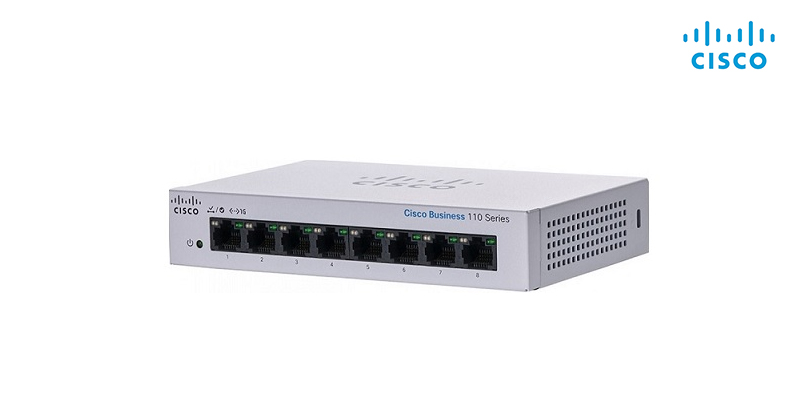 Switch Cisco CBS110-8T-D-EU Unmanaged 8-port GE