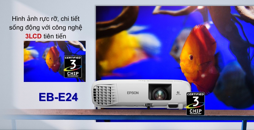 Máy chiếu Epson EB-E24 XGA 3LCD