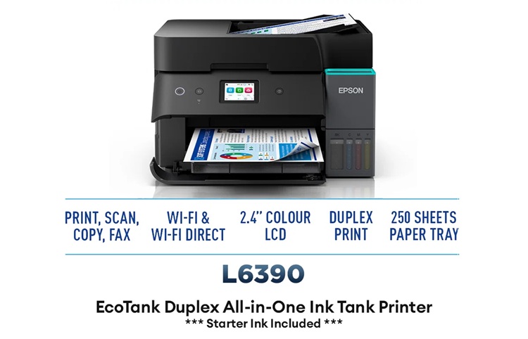 Thông số kỹ thuật máy in Epson EcoTank L6390