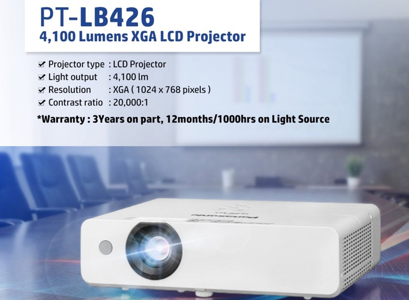 Thông số máy chiếu Panasonic PT-LB426