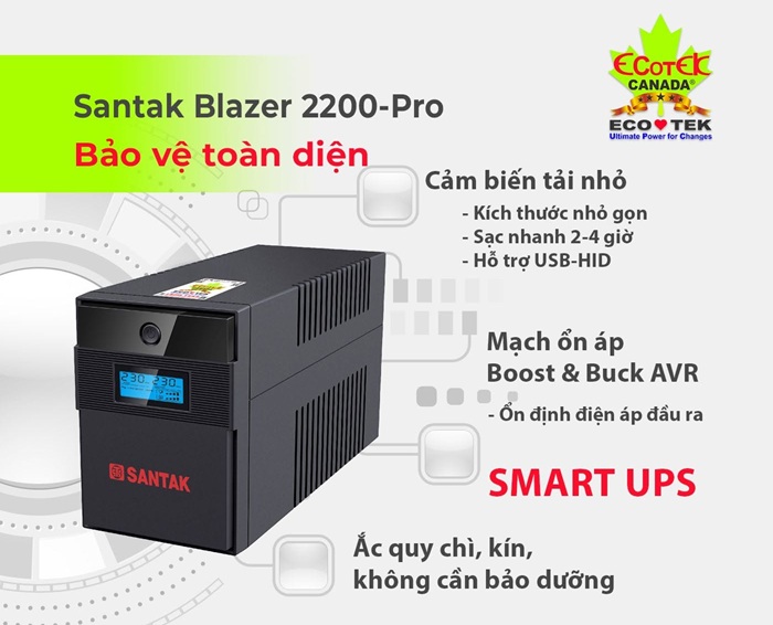 Santak BLAZER-2200 Pro 2200VA 1200W