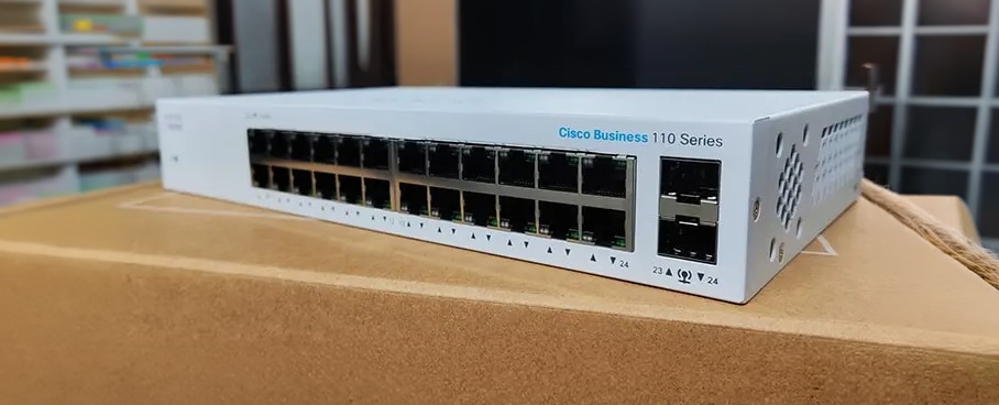 Switch Cisco CBS110-24T-EU 24 cổng Gigabit