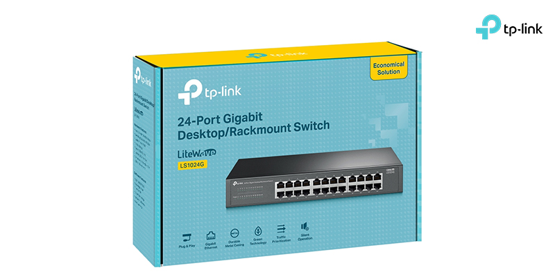 Switch TP-Link LS1024G 24 Port Gigabit