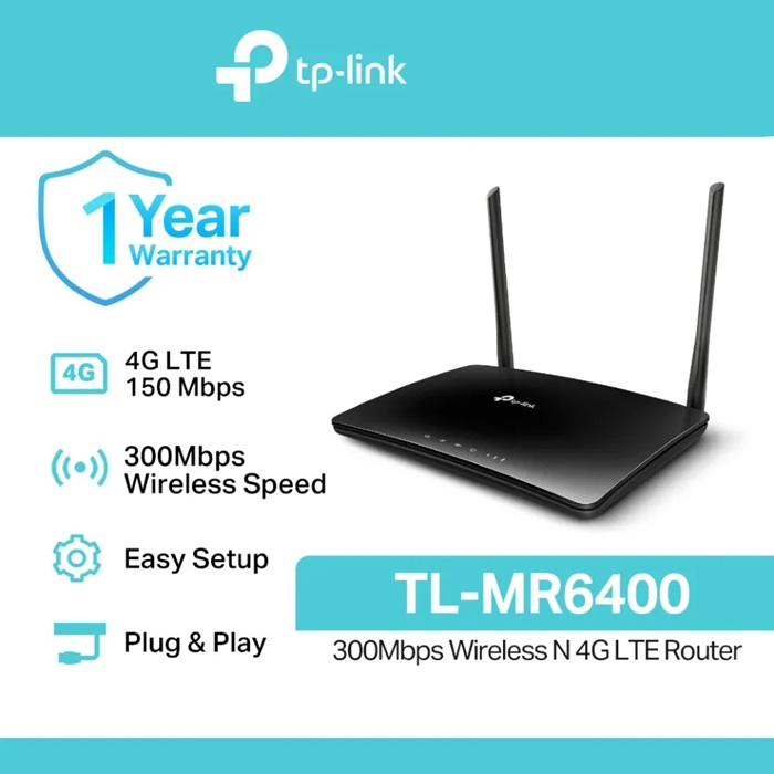 Thông số kỹ thuật TP-Link TL-MR6400