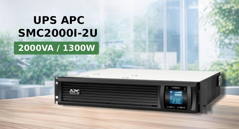 Thông tin UPS APC SMC2000I-2U 2000VA 1300W