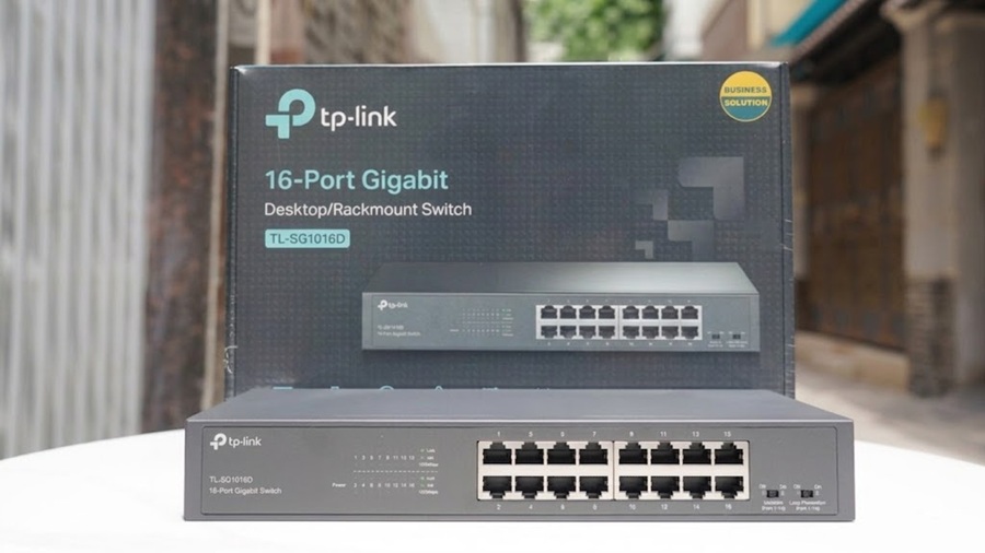 Switch TP-Link TL-SG1016D 16 cổng Gigabit