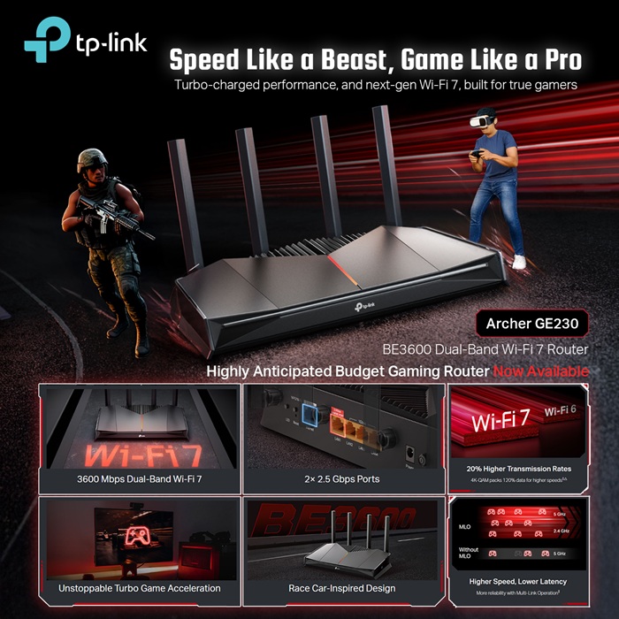 Thông số kỹ thuật TP-Link Archer GE230