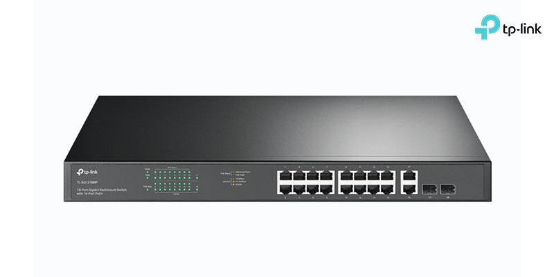 Switch TP-Link TL-SG1218MP 18 Port Gigabit 16PoE+ 2 SFP