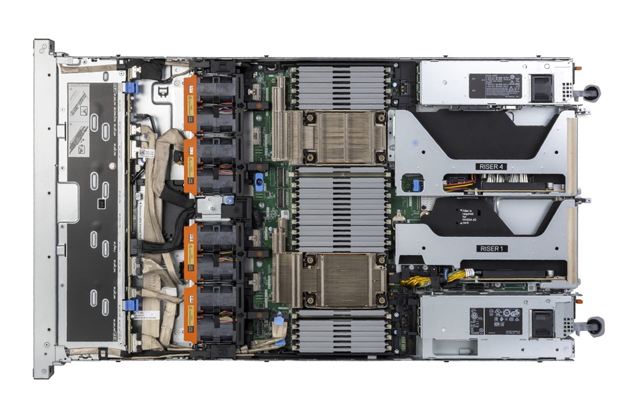 Thiết kế bên trong server dell poweredge r660
