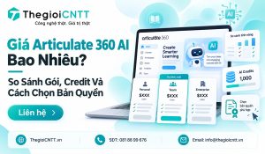 Giá Articulate 360 AI và các gói bản quyền