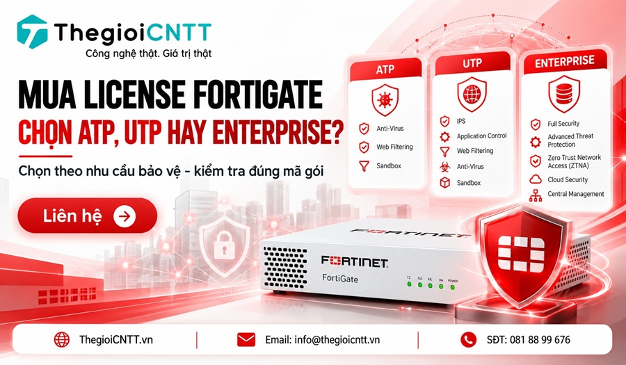 Mua License FortiGate - Chọn ATP, UTP hay Enterprise