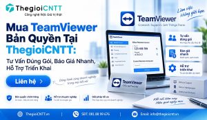 Mua TeamViewer bản quyền tại Thegioicntt