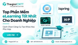 Top phần mềm eLearning cho doanh nghiệp