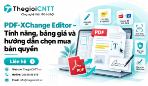 PDF-XChange Editor - Tính năng và bảng giá