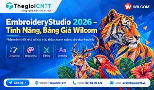 Wilcom EmbroideryStudio 2026 tính năng bảng giá