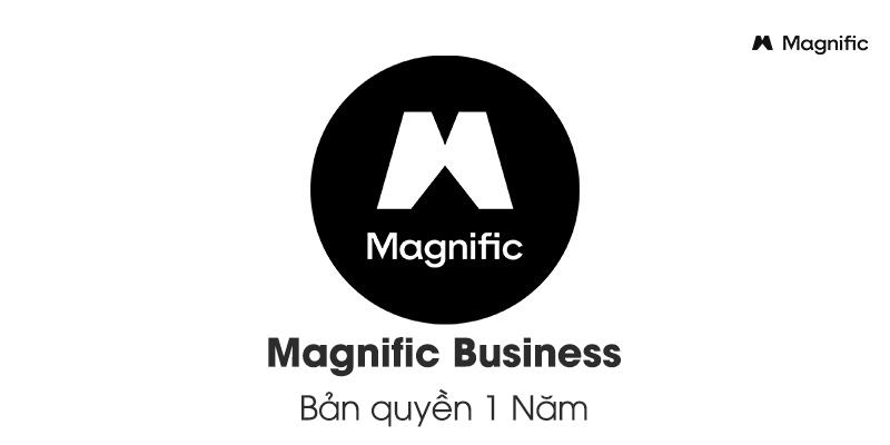 Tài khoản Magnific Business bản quyền