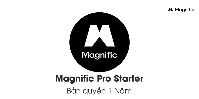 Tài khoản Magnific Pro Starter bản quyền