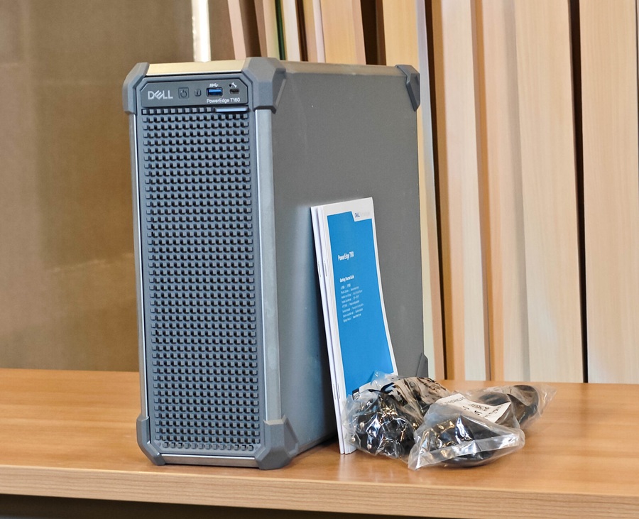 Máy chủ Dell PowerEdge T160 3x3.5 là dòng tower 3U